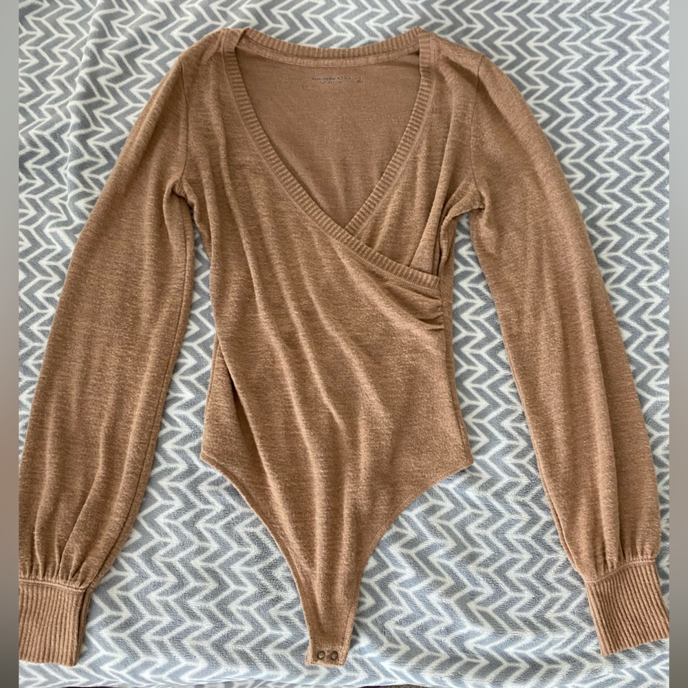 Abercrombie long sleeve bodysuit